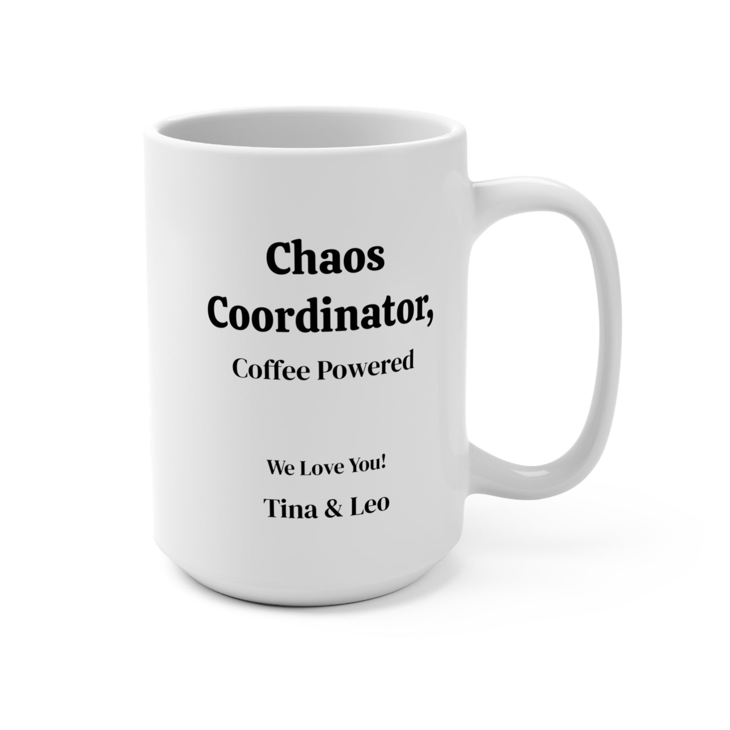 Chaos Coordinator Mom Mug (Personalized)