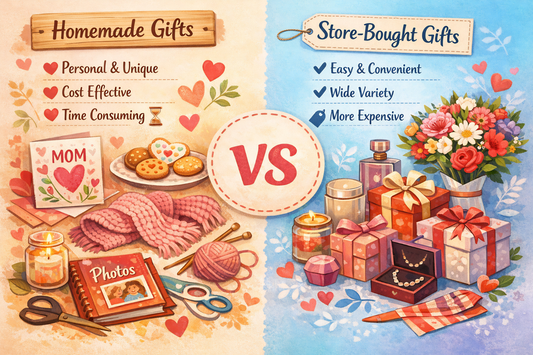 Comparing Homemade Gifts vs Store-Bought Gifts