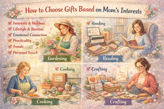 Gift guide ideas for mom's interests