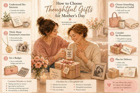 Hoe to choose thoughtful gifts for mothers day
