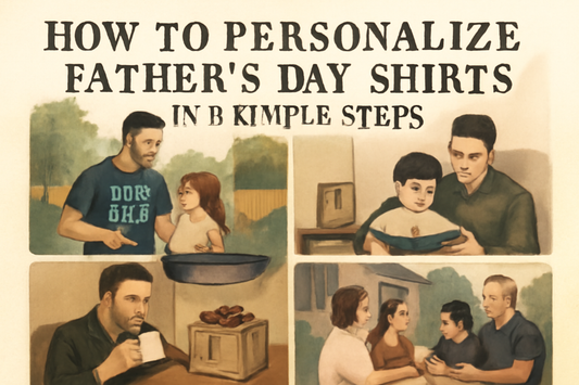 How to Personalize Father's Day Shirts in 5 Simple Steps