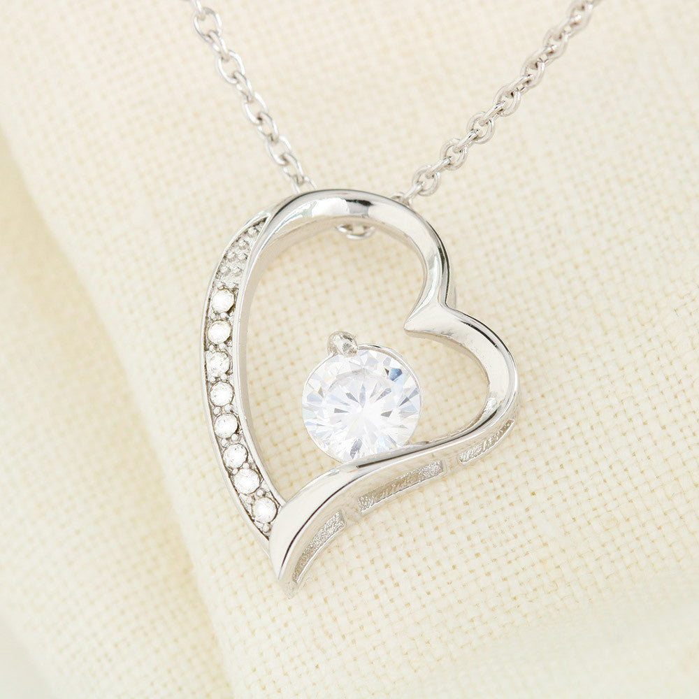 Forever Love Necklace with On Demand Message Card