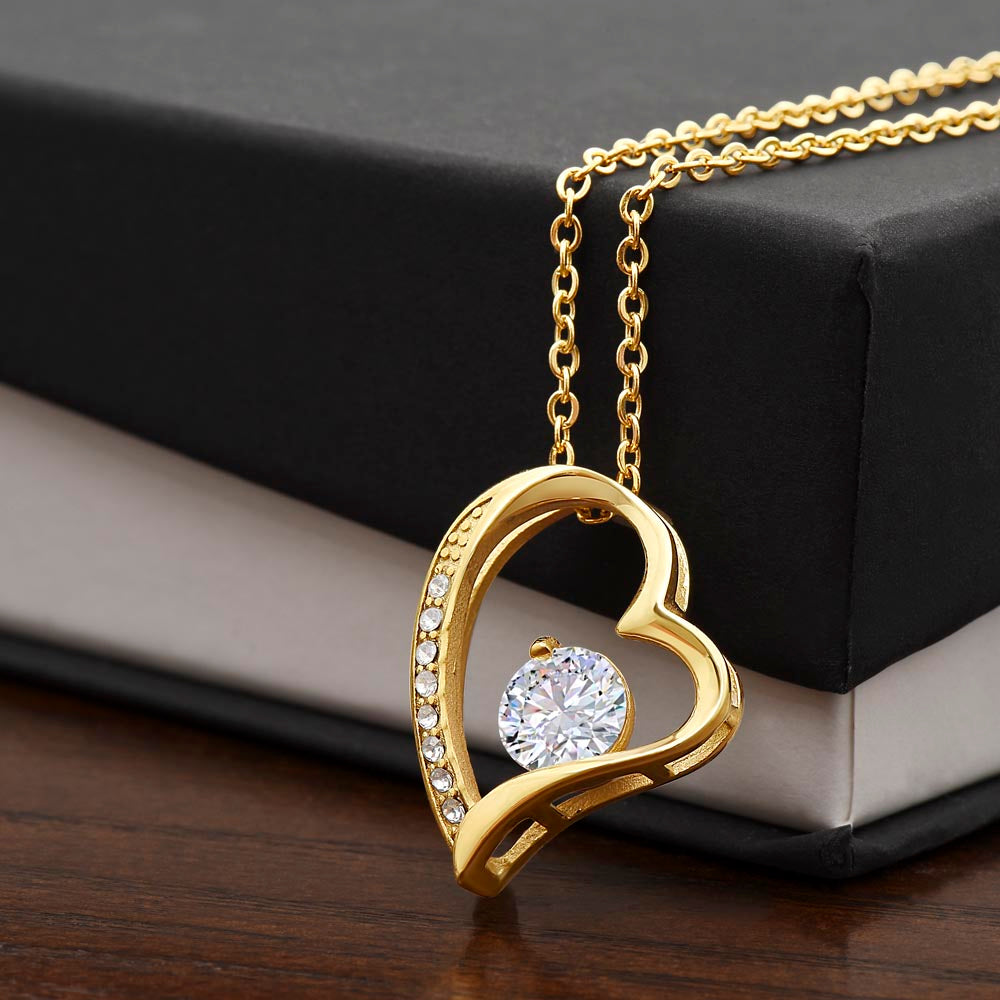 Forever Love Necklace with On Demand Message Card